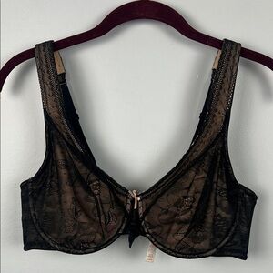 Cacique 38C Modern Lace Covered unlined full coverage